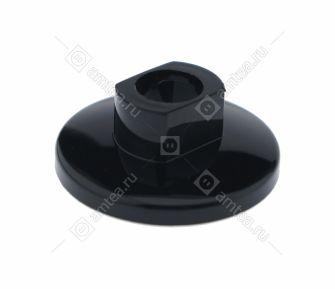 Юбка (воротник) ручки регулировки плиты Gefest черная