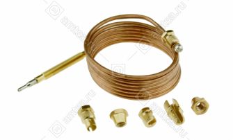 Термопара газконтроля духовки плиты универсальная с переходниками L=1500 mm