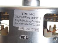 Мотор пылесоса 2000W YDC24 Bosch, Siemens