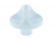 Ручка регулировки конфорки плиты Gefest белая