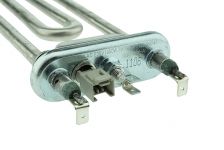 ТЭН (нагреватель) L=230 мм, 1950W, прямой с датчиком стиральной машины Electrolux, Zanussi, AEG