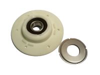 Суппорт с зеркалом (со стороны шкива) стиральной машины Ardo