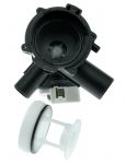 Насос HANYU с улиткой (на 3х защ. клеммы спереди вместе) Bosch, Siemens