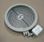 Конфорка 1200W D-165мм для стеклокерамической поверхности Indesit 