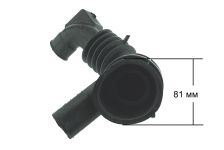 Патрубок (от бака к насосу) стиральной машины Indesit, Ariston