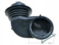 Патрубок (от бункера к баку) стиральной машины Beko